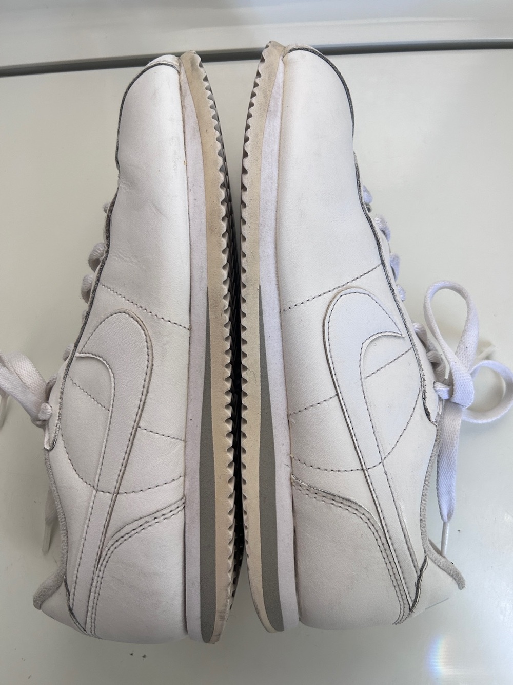 Nike Cortez Basic Leather White Size 8 Forest Gump OG 2015